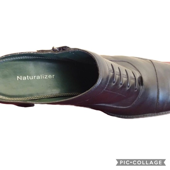 Naturalizer LEATHER PlatfrmClog Brazil US8.5N(9.5) - Picture 6 of 8